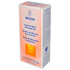 Массажное масло от растяжек Weleda