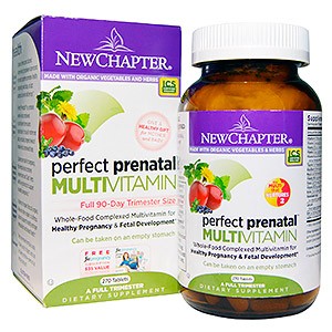 New Chapter Organics Perfect Prenatal Wholefood Multivitamin