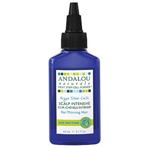 Andalou Naturals, Стволовые клетки аргании, интенсивный уход за кожей головы и редеющими волосами, антивозрастной, (62 мл)