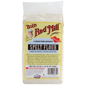 Bob's Red Mill, Мука из спельты, цельнозерновая, жерновой помол, 680 г