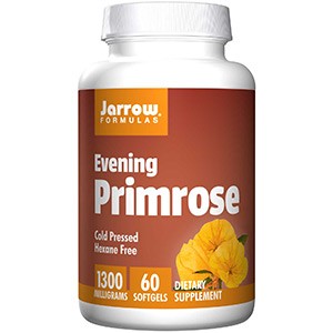 Jarrow Formulas, Вечерняя примула 1300, 1300 мг, 60 мягких капсул