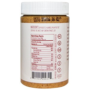 Justin's Nut Butter, Классическое миндальное масло, 454 г