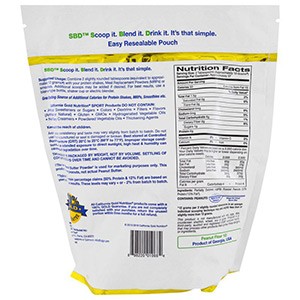 California Gold Nutrition, CGN, Порошок арахисовой пасты, 12% жира, без глютена