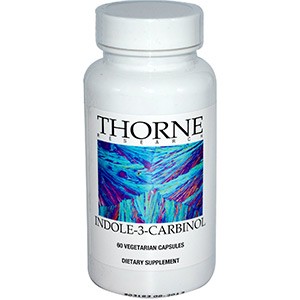 Thorne Research, Индол-3-карбинол, 60 капсул