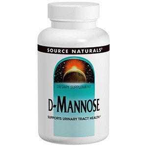 Source Naturals, D-манноза, 500 мг, 60 капсул