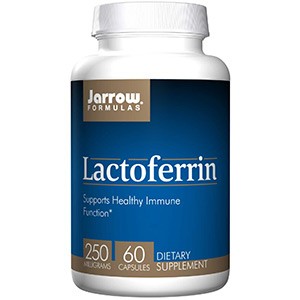 Jarrow Formulas, Лактоферрин, 250 мг, 60 капсул