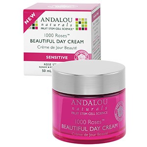 Andalou Naturals, Дневной крем для чувствительной кожи, 1000 роз, 50 мл