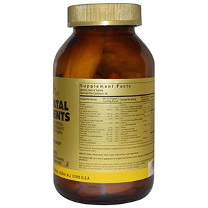 Solgar, Prenatal Nutrients, мультивитамины и мультиминералы, 240 таблеток