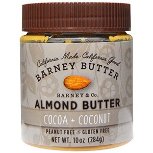 Barney Butter, Масло Барни, миндальное масло, какао + кокос, 284 г