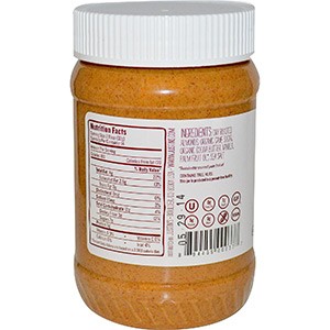 Justin's Nut Butter, Миндальное масло с ванилью, 454 г