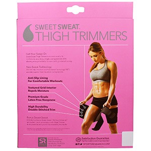 Sports Research, Sweet Sweat Триммеры для Бедер, Розовые, 1 пара