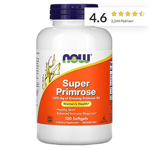 Now Foods, Super Primrose, масло примулы вечерней