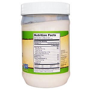 Now Foods, Органическое натуральное кокосовое масло, 591 мл