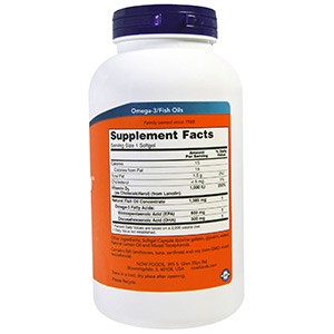 Now Foods, Ultra Omega 3-D, 180 капсул