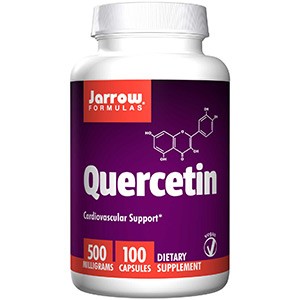 Jarrow Formulas, Кверцетин, 500 мг, 100 капсул