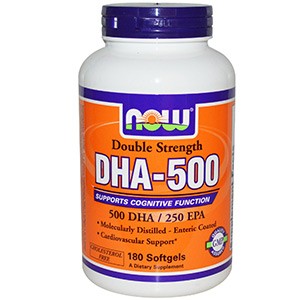 Now Foods, ДГК-500, двойная сила, 180 капсул
