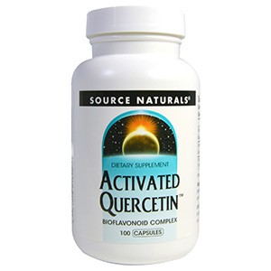 Source Naturals, Активированный кверцетин, 100 капсул