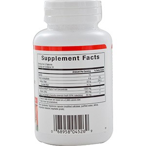 Natural Factors, ApplePectinRich, супер сильный концентрат яблочного пектина, 90 капсул