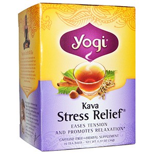 Yogi Tea, Kava Stress Relief, без кофеина