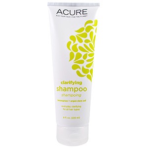 Acure Organics, Шампунь глубокой очистки с лимонной травой и стволовыми клетками аргана