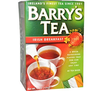 Barry's Tea, Чай «Ирландский завтрак», 40 пакетиков, 125 г