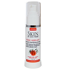 Skin By Ann Webb, Clinicals, Азелаиновая эффективная очищающая сыворотка с ягодами годжи