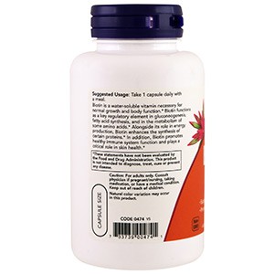 Now Foods, Биотин, 5000 мкг