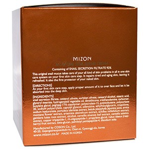 Mizon, Регенерирующий крем с улитками 