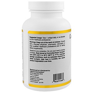 California Gold Nutrition, Витамин D3, 5,000 МЕ
