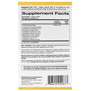 California Gold Nutrition, Пробиотики LactoBif, 5 млрд КОЕ