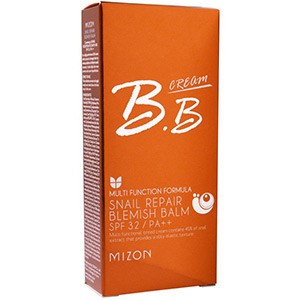 Mizon, Улиточный восстановительный бальзам от пятен, крем BB с фактором защиты от солнца SPF 32