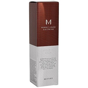 Missha, M Perfect Cover B.B Cream, No. 31 Золотисто Бежевый