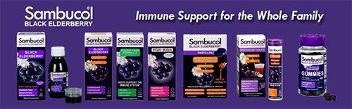 ассортимент Sambucol