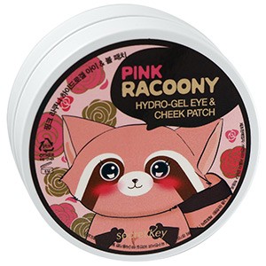 Secret Key, Pink Racoony Hydro Gel Eye & Cheek Patch