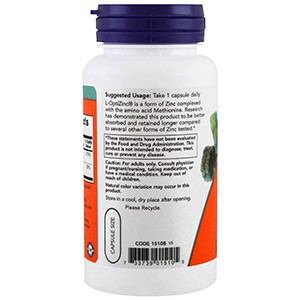 Now Foods, L-OptiZinc