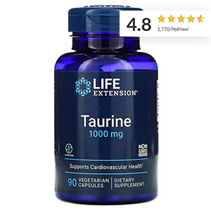 Life Extension, Таурин, 1000 мг