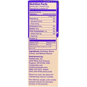 NuNaturals, NuStevia, комплекс «БезУглеводов»