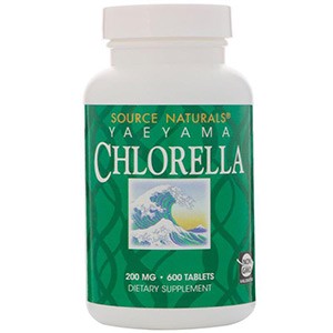 Source Naturals, Хлорелла с островов Яэяма