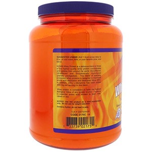 Now Foods, Для спорта, сывороточный протеин высшего качества, натуральная ваниль