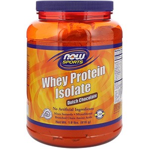 Now Foods, Sports, изолят сывороточного белка, голландский шоколад