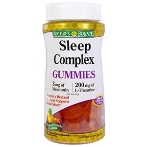 Nature's Bounty, Жевательные конфеты Sleep Complex с ароматом тропических фруктов