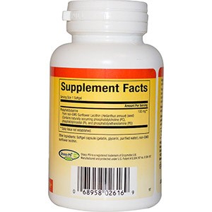 Natural Factors, Фосфатидилсерин 100 мг