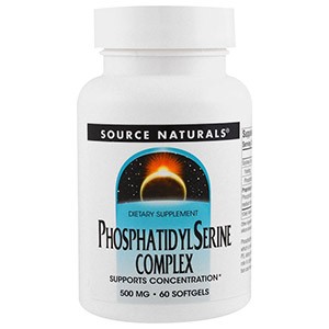 Source Naturals, Стабилизированный комплекс фосфатидилсерина