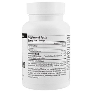 Source Naturals, Стабилизированный комплекс фосфатидилсерина