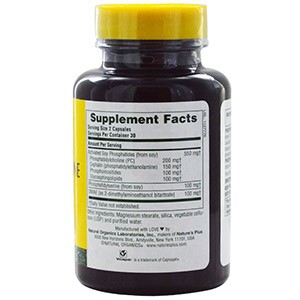 Nature's Plus, Комплекс фосфатидилсерина и ДМАЭ