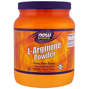 Now Foods, Для спортсменов, Порошок L-аргинина
