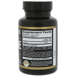 California Gold Nutrition, L-цистеин, AjiPure