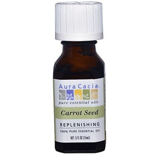 Aura Cacia, 100% чистое эфирное масло семян моркови