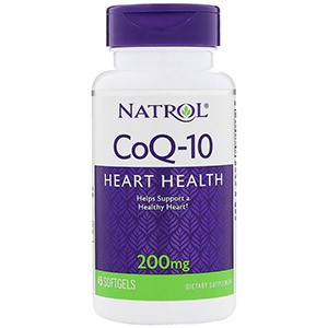 Natrol, Коэнзим Q10, 200 мг