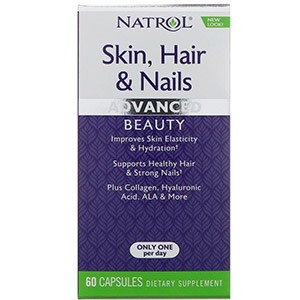 Natrol, Кожа, волосы и ногти, небывалая красота